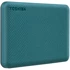 TOSHIBA Eksterni HDD Canvio Advance, 2TB, 2.5", USB 3.2 Gen1 (5 Gbit/s), zeleni